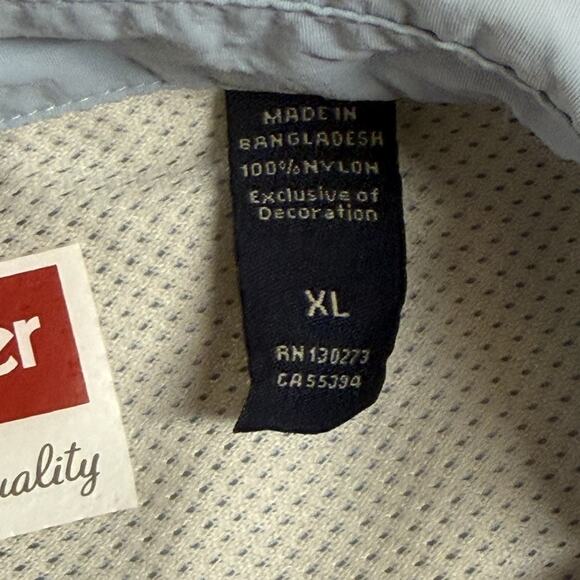 Wrangler Premium Quality Blue Short Sleeve Button Down Work Shirt Men's Size XL - Picture 6 of 11